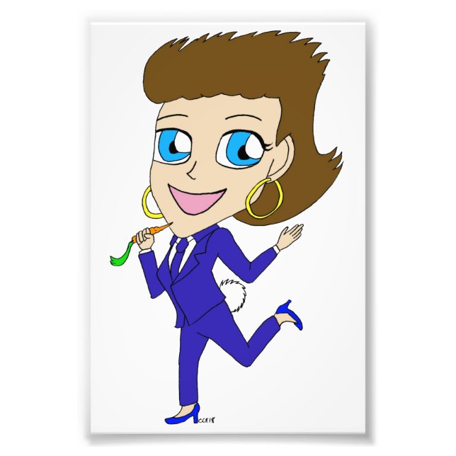 Foto rabo de coelho chibi (Frente)