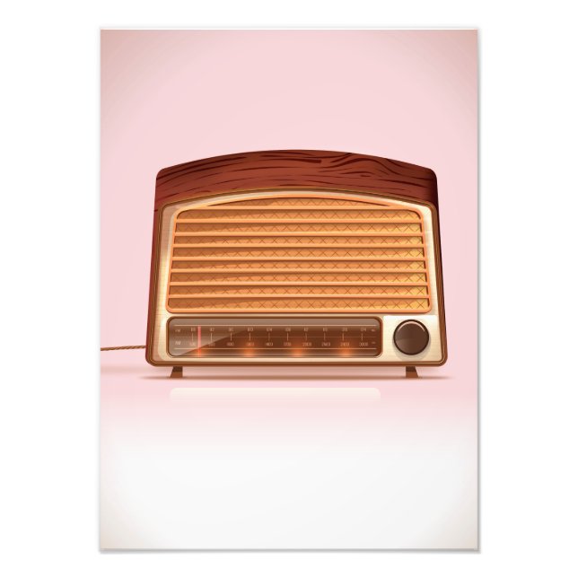 Foto Rádio retro vintage antigo planyer (Frente)