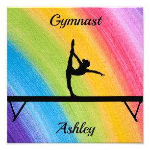 Foto Rainbow Gymnastics Beam Personalizado