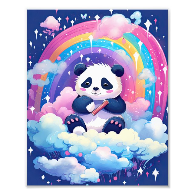 Foto Rainbow Pandas (Frente)
