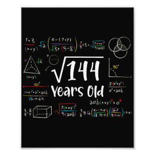 Foto Raiz Quadrada dos presentes de 144 12 de aniversár
