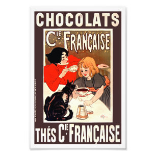 Foto Rapariga e Gato, Poster vintage, Alexandre Steinle