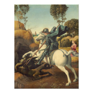 Foto Raphael - São Jorge e o Dragão