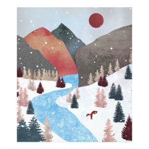 Foto Raposa de caça de inverno