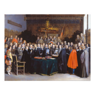 Foto Ratificação do Tratado de Münster 1648