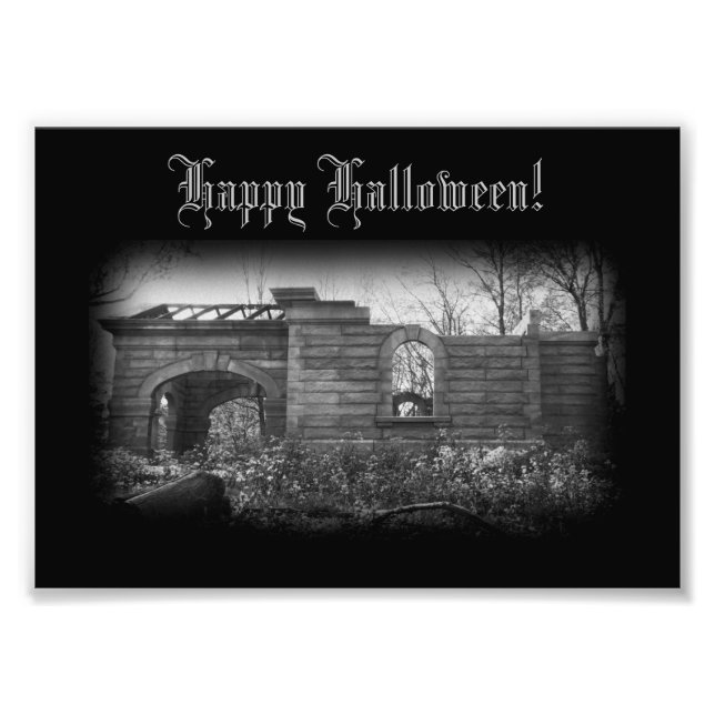 Foto Recebendo o Feliz Dia das Bruxas de Ruína Tomb (Frente)