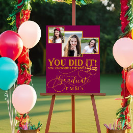 Foto Red Gold 2026 Souvenir de Formatura com Múltiplas 