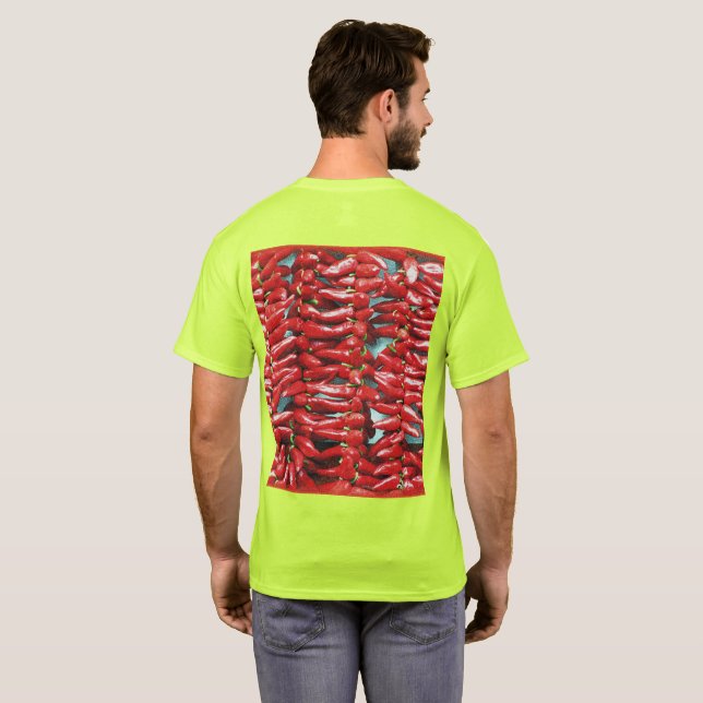 Foto "Red Jalapeno" Comprar Agora T-Shirt (Parte Traseira Completa)