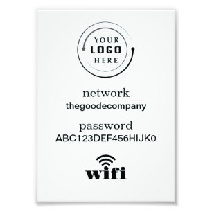 Foto Rede Wifi e Senha Varejo de Negócios