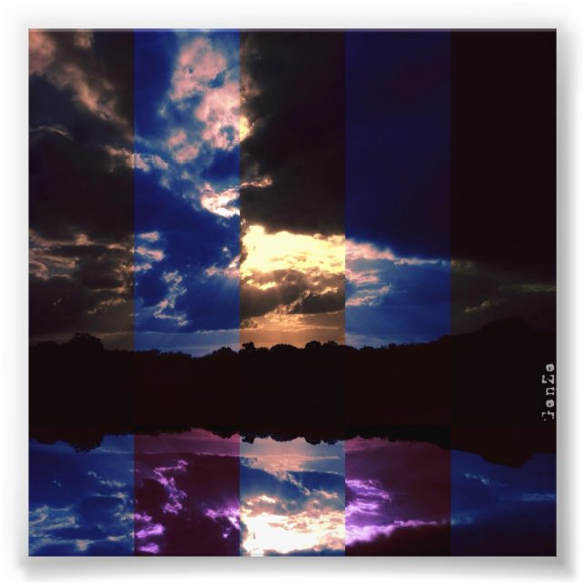 Foto Refletir a natureza (Frente)