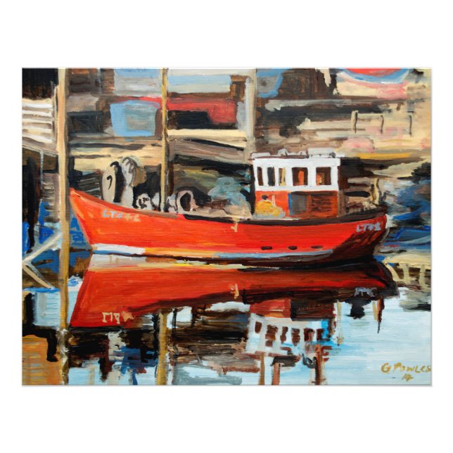 Foto Reflexão do barco (Frente)