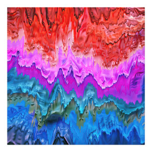 Foto "Reflexão Radiante" Arte Abstrato colorida