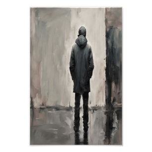 Foto Reflexão Solitária - Arte Minimalista