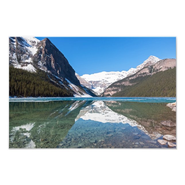 Foto Reflexo no Lago Louise - Banff NP, Canadá (Frente)