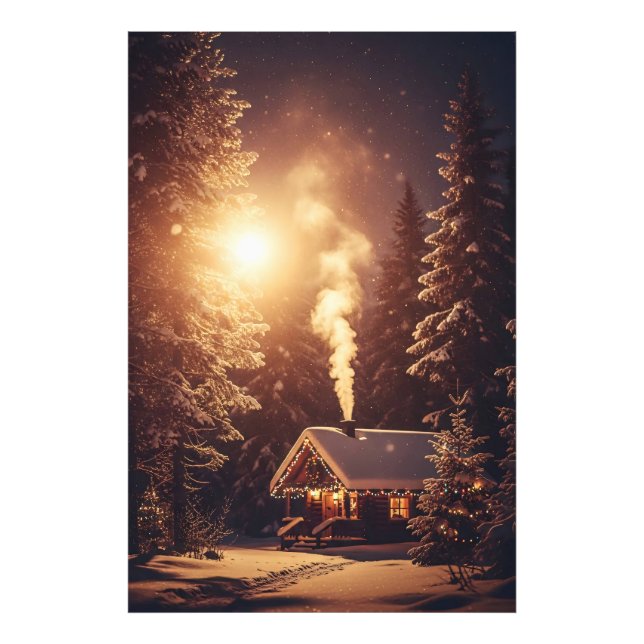 Foto Refúgio de Natal Iluminado (Frente)