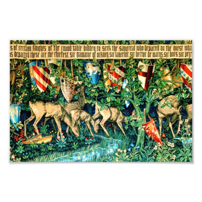 Foto Rei Medieval Arthur William Morris (Frente)