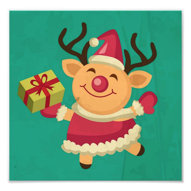Foto Reindeer Dançante (Frente)