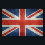 Foto Reino Unido - bandeira do Reino Unido - impressão<br><div class="desc">Marca de bandeira da União Britânica, escala 3:5, com textura Vintage Retro ou Grungy. A atual design da bandeira da União data de uma proclamação real na sequência da união da Grã-Bretanha e da Irlanda Excelentes, em 1801. A bandeira combina aspectos de três bandeiras nacionais mais antigas: a cruz vermelha...</div>