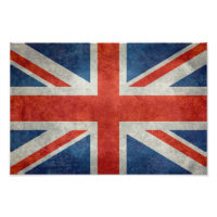 Reino Unido - bandeira do Reino Unido - impressão