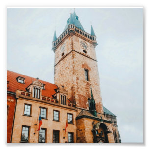 Foto Relógio Astronômico de Praga, Antiga Praça da Cida