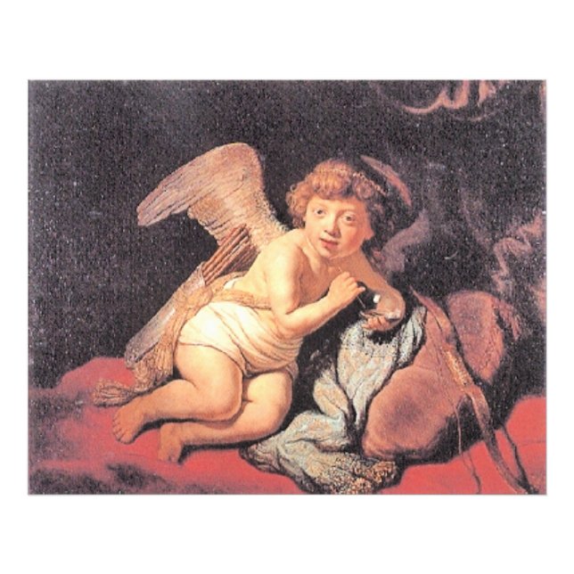 Foto Rembrandt - Bolhas De Sabão Cupido (Frente)