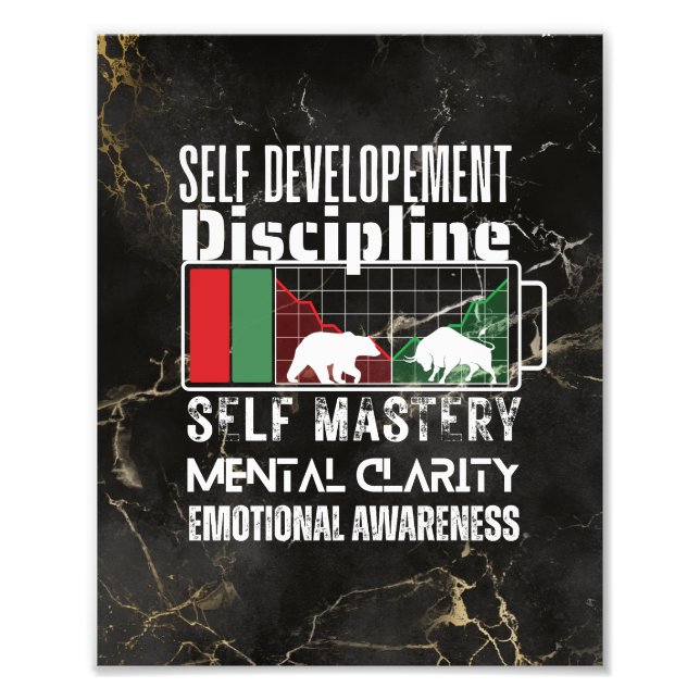 Foto Reminder and motivation | Forex mindset | Marble (Frente)