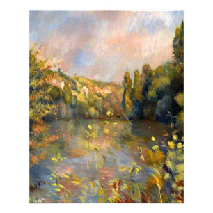 Foto Renoir - Lakeside, pintura paisagística