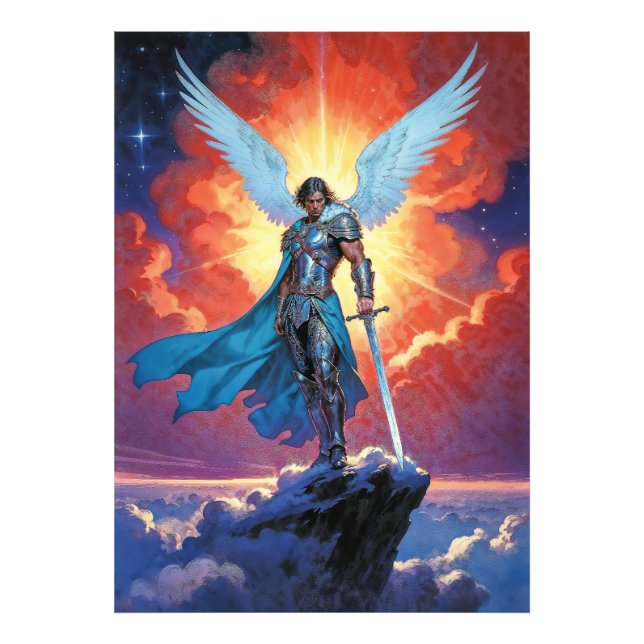 Foto Resplendor do Arcanjo Miguel da Justiça (Frente)