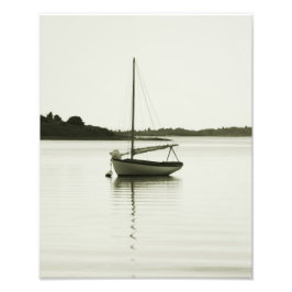 Foto Resting Sloop em Menemsha Pond, Vineyard de Martha