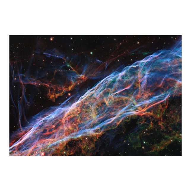Foto Restos de Supernova da Nebulosa do Véu Telescópio  (Frente)