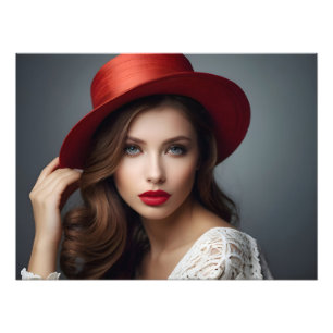 Foto Retrato da moda da arte feminina