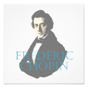 Foto Retrato de Frédéric Chopin