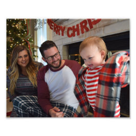 Foto Retrato de Natal Personalize o quadro do Modelo