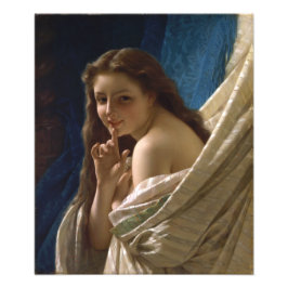 Foto Retrato de uma Jovem Mulher por Pierre Auguste Cot