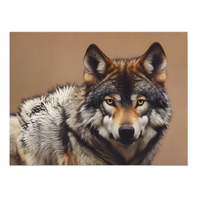 Foto Retrato do lobo (Frente)