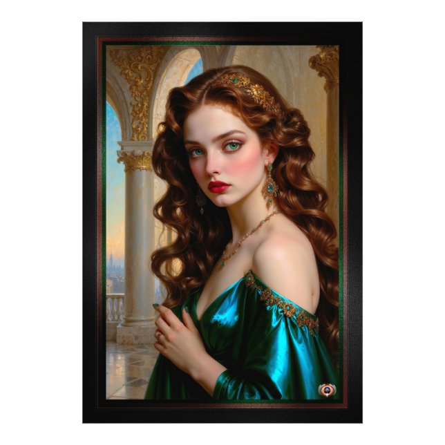 Foto Retrato Encantador do Emerald Empress (Frente)