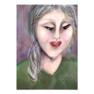 Foto Retrato Feminino Moderno e Suave Conhecendo Arte d