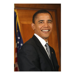 Foto Retrato Oficial Barack Obama