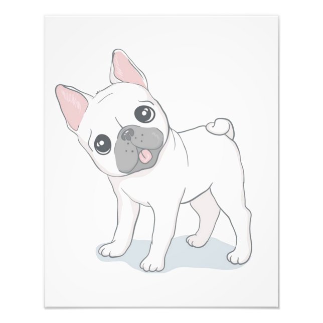 Foto Retrato para Bulldog Francês | Pão-Cão (Frente)