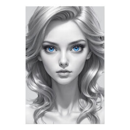 Foto Retrato preto e branco elegante