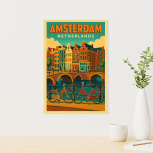Foto Retro Amsterdã Holanda