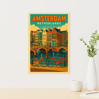 Foto Retro Amsterdã Holanda