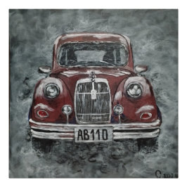 Foto retro, automóvel, automóvel,