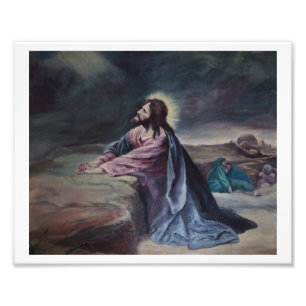 Foto Rezando no Jardim