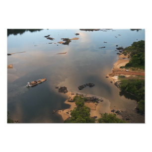 Foto Rio Essequibo, o mais longo rio da Guiana, e