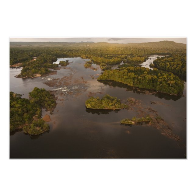 Foto Rio Essequibo, rio mais longo da Guiana, e 3 (Frente)