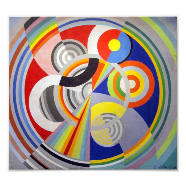 Foto Ritmo nº 1 | Robert Delaunay | (Frente)