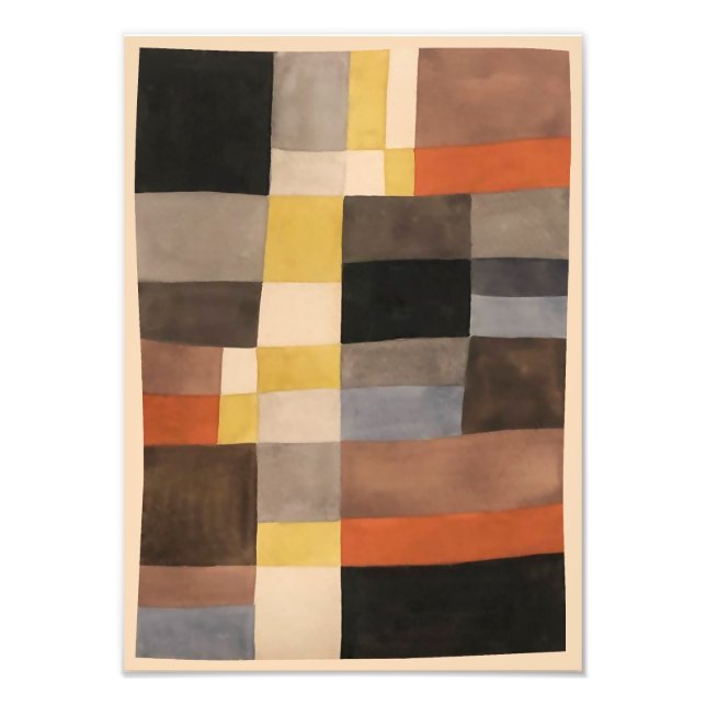 Foto Ritmos Vertical-Horizontais | Sophie Taeuber-Arp | (Frente)