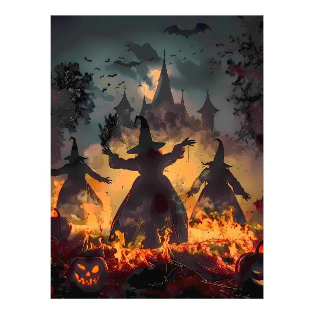 Foto Ritual da Hora das Bruxas – Dança do Fogo das Três (Frente)