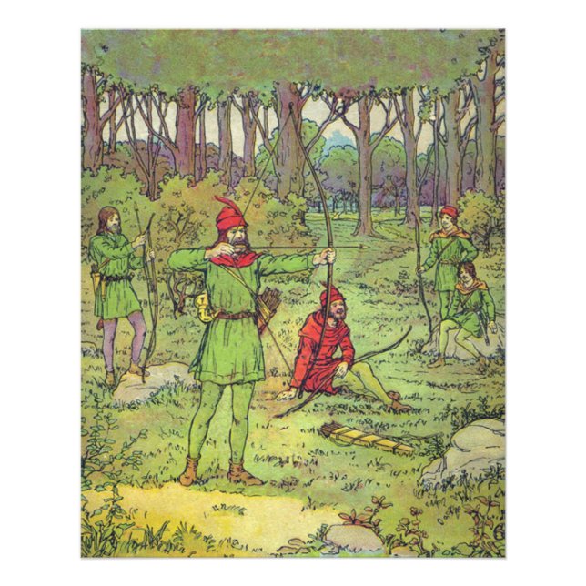 Foto Robin Hood na Floresta  (Frente)